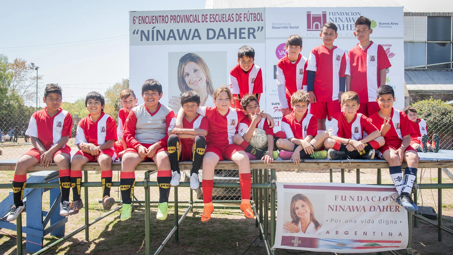 Sexto encuentro provincial de escuelas de fútbol Nínawa Daher