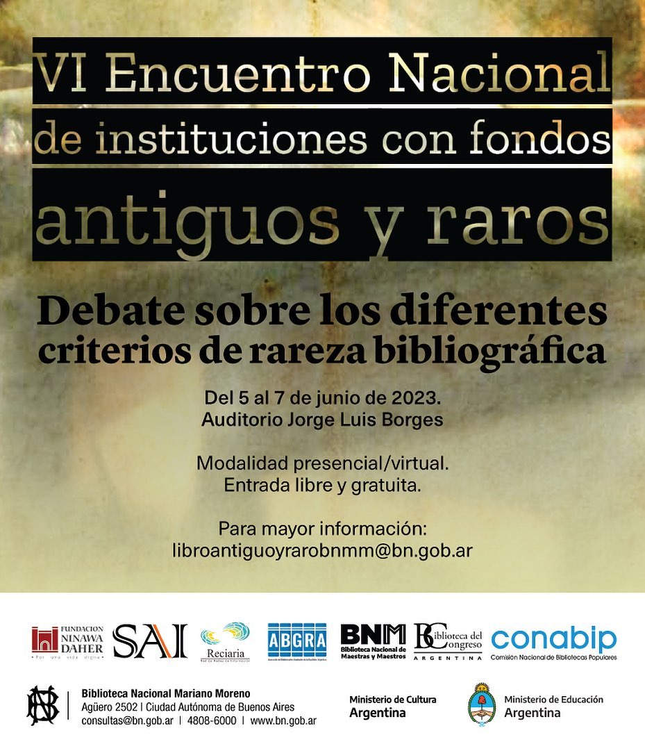 VI Encuentro en la Biblioteca Nacional
