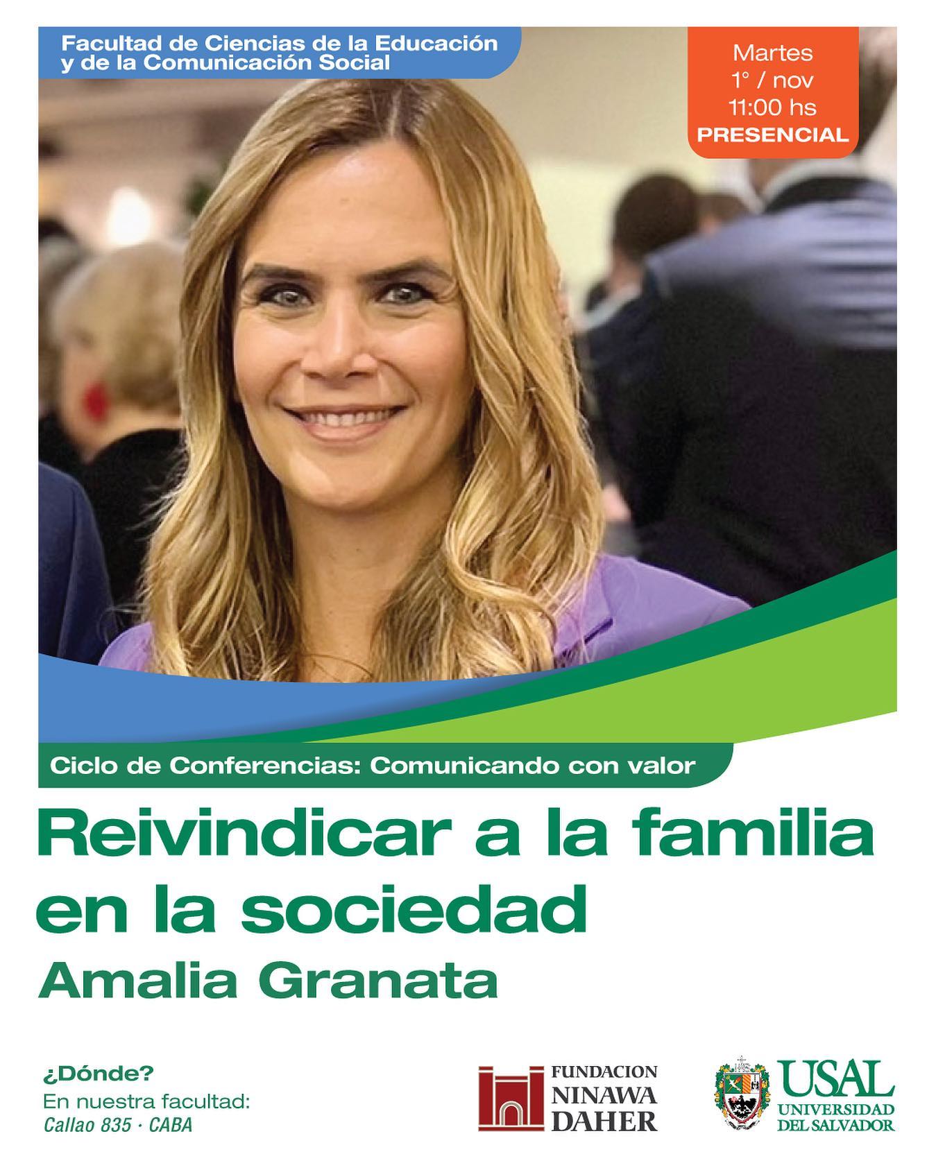 Ciclo de Conferencias: Comunicar con valor. «Reivindicar a la familia en la sociedad».
