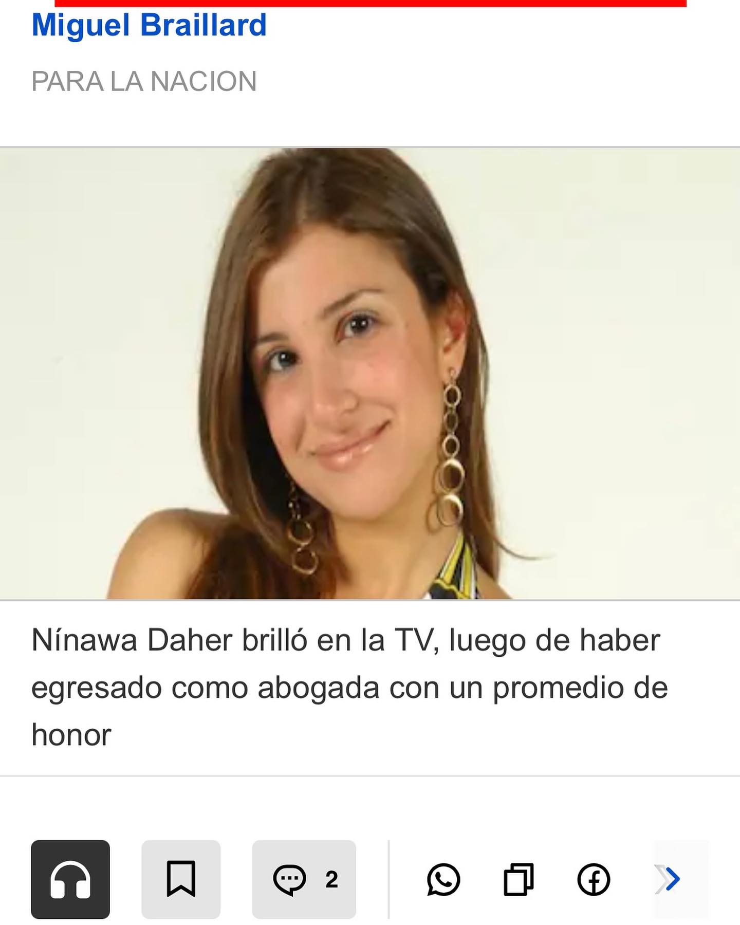 La Nación recordó a Nínawa en su cumpleaños