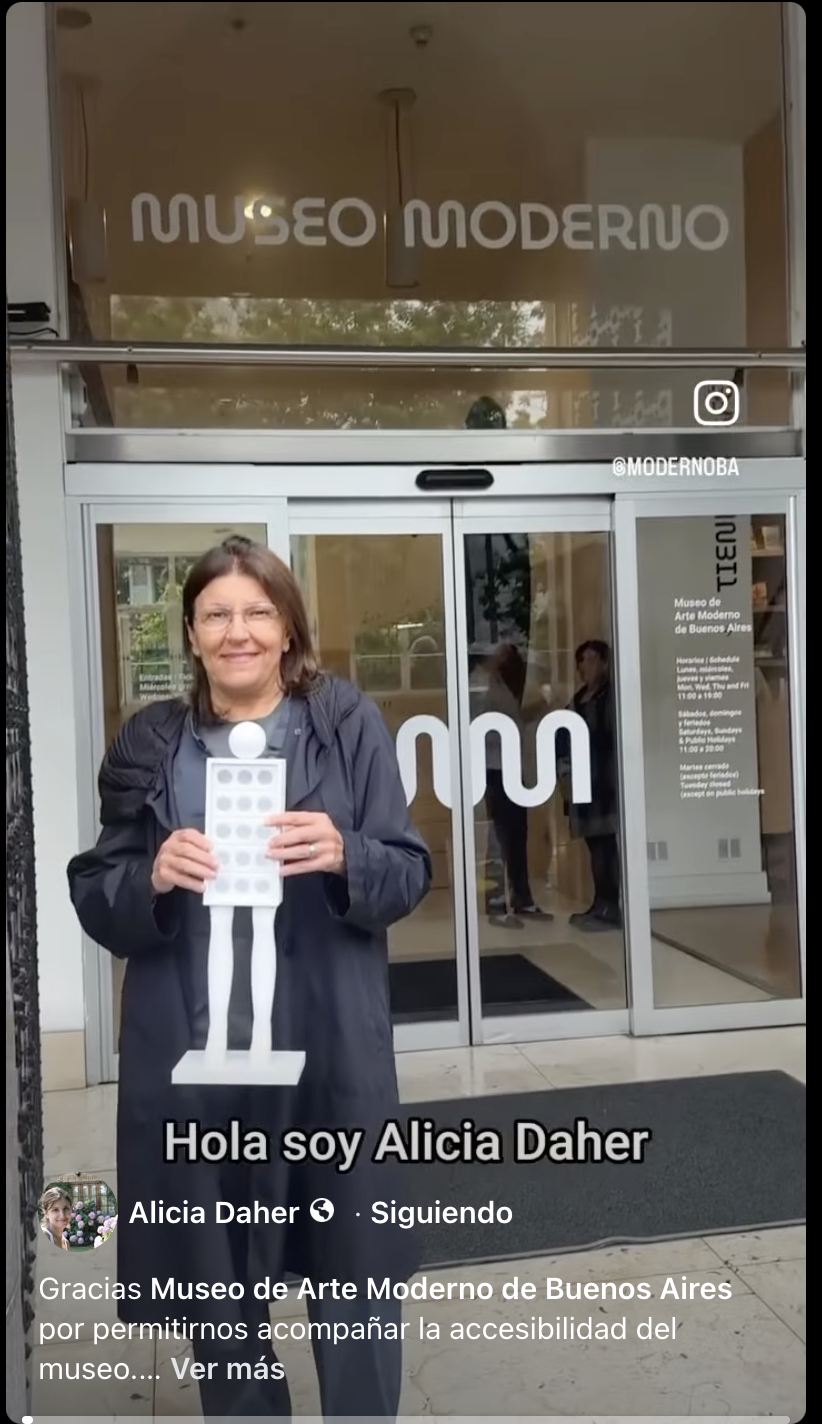 Donación de una réplica 3D al Museo de Arte Moderno